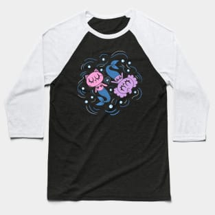 MerPup and Purrmaid Baseball T-Shirt